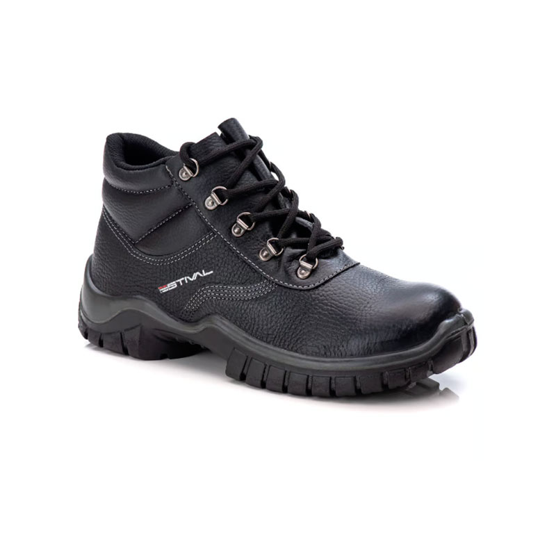 Bota de Segurança em Couro - Preto - Estival - WO10031S1 - CA 44591