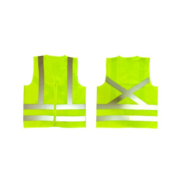 Colete Refletivo Sem Bolso Amarelo - Imagem 2